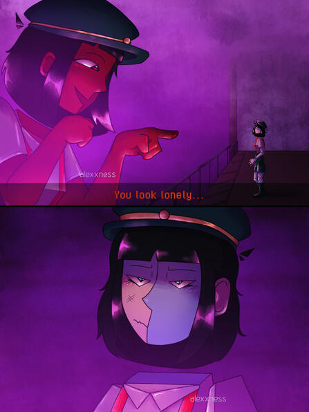 &quot;You look lonely&quot;